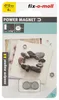 fix-o-moll Neodym Magnete Ringe 12mm silber Produktbild-Vorschau 2