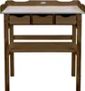 Esschert Design Pflanztisch mit Schubladen Braun Produktbild-Vorschau 1