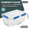 Kreher® Aufbewahrungsbox 32 L mit Deckel - wasserdicht & Produktbild-Vorschau 4