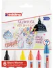 Glasboard-Marker 95 1.5-3mm sortiert 6er-Etui je 1x schwarz Voir les images du produit 2