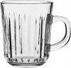 Bicchiere in vetro a righe con manico 230ml Venus 1 pezzo Anteprima dell’immagine prodotto 2