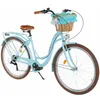 Damenfahrrad Davi Emma 28", 7 Gänge, 160-185 cm, Blau/Braun Produktbild-Vorschau 1