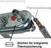 Heizelement beko 2863403100 mit Temperaturfühler für Produktbild-Vorschau 3