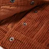 Kinderjacke Cord Cognac Größe 140 aus 100 % Baumwolle Produktbild-Vorschau 5