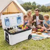 COSTWAY Kühlbox 70L, große Thermobox aus Kunststoff mit Produktbild-Vorschau 2