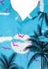 King Kameha Hawaiihemd "Beach" in Türkis Herren Hawaii-Hemd Produktbild-Vorschau 6