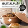 Römertopf Brottopf oval MAXI 6,5 Liter - Brotkasten Produktbild-Vorschau 3