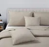 BEige Bettüberwurf Sofa Steppdecke PLED 200x220 TRIO Produktbild-Vorschau 2