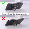 Handy Ring Halter, 360 Grad freidrehbar Smartphone Produktbild-Vorschau 6