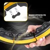 HHM21 Hula Hoop TPE, zwart-geel, met magneten en gewicht, Productafbeelding-voorbeeld 5