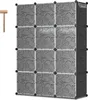Jayseuw 12/16/20 Fächer DIY Kleiderschrank Regalsystem Produktbild-Vorschau 6