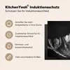 KitchenYeah© Herdabdeckplatte Schwarz-Weiß-Foto eines roten Produktbild-Vorschau 6