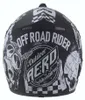 Crosshelm Helm Kinderhelm Quad Motocross Skeleton Schwarz Produktbild-Vorschau 8