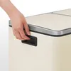SONGMICS Mülleimer, Abfalleimer, mit 2 Fächern, 2 x 30 L, Produktbild-Vorschau 5