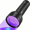UV-Taschenlampe, 51x LED 395nm, wasserdicht, Schwarzlicht, Produktbild-Vorschau 1