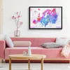 MuchoWow® MuchoWow® Gerahmtes Poster Farben - Wasserfarben Produktbild-Vorschau 6