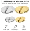 Magnetische Broschen-Adapter, 4 Stück, 1,5 cm, Gold/Silber Productafbeelding-voorbeeld