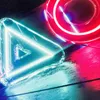 Gamingteppich Antirutsch im leuchtenden Symbolenmuster Produktbild-Vorschau 5