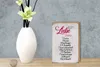 Holzschild Spruch 12x18cm Rezept Liebe Zutaten Schild Produktbild-Vorschau 5
