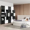 JOIEYOU Šatníková skriňa Šatníková skriňa na kolíky DIY Náhľad obrázku produktu 4