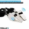 TRILLOX sada píšťaliek rozhodcovská píšťalka kovová núdzová Náhľad obrázku produktu 3