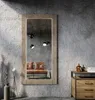 70x140 Rechteckig Rustikal Wandspiegel mit Rahmen Produktbild-Vorschau 3