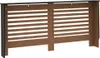 vidaXL Obložení radiátoru černé 172x19x81,5 cm MDF Náhled obrázku produktu 6