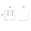 LED Wandleuchte, Up & Down, Holzoptik, wetterfest, L 10 cm Produktbild-Vorschau 15