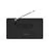 A black radio with an antenna. Voir les images du produit