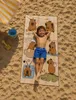 Ręcznik Plażowy 70X140 Kapibara Na Basen Kąpielowy Podgląd zdjęcia produktu 2