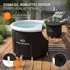 ECD Germany Eisbad Ø80 cm, Eistonne mit Isolierung Produktbild-Vorschau 3