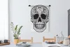 MuchoWow® Wandteppich Wandbehang Eine schwarz-weiße Produktbild-Vorschau 3