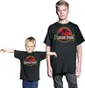 Jurassic Park T-Shirt Uni Kids - Distressed Logo schwarz Produktbild-Vorschau 3