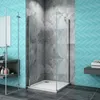 90x70x185cm Falttür Drehtür Eckeinstieg Duschabtrennung Produktbild-Vorschau 4