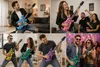 Schramm® 6 Stück Luftgitarren Bunt 100cm in 6 Farben Luft Produktbild-Vorschau 5