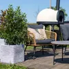 Capi Blumentopf Nature Rib Quadratisch 40 x 40 cm Elfenbein Produktbild-Vorschau 7