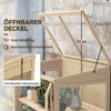 Serre en bois Outsunny, serre à deux niveaux avec double Voir les images du produit 7