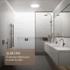 Plafonnier LED salle de bain projections d'eau plat, blanc Voir les images du produit 4