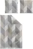 Irisette Mako-Satin Bettwäsche Wave 8739 natur 135x200 cm + Produktbild-Vorschau 2
