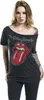 The Rolling Stones T-Shirt Damen Plastered Tongue schwarz L Produktbild-Vorschau 4