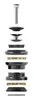 Force Steuersatz Ahead 1 1/8'' Stahl Produktbild-Vorschau 2