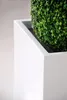 VIVANNO Jardinière en fibre de verre BLOCK cube, blanc mat Voir les images du produit 5