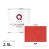 Holzlasur | Rot 2,5 L Satin Holzschutz Holzschutzlasur |  Produktbild-Vorschau 2