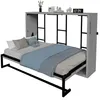 Merax Tagesbett Murphy-Bett 140x200cm, Wandklappbett aus Produktbild-Vorschau 12