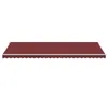 The Living Store Markise Automatisch mit LED Weinrot Produktbild-Vorschau 5