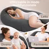 Cuscino per chi dorme sul fianco ELONEO con fodera, cuscino Anteprima dell’immagine prodotto 4