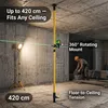 Perche laser télescopique 365–420 cm avec adaptateur Voir les images du produit 2