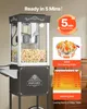 SucceBuy Machine à pop-corn avec chaudière et chariot, 800 Voir les images du produit 4