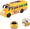 Kinder Inertia Schulbus, 15.8x5.6x6cm mit Licht & Musik, Produktbild-Vorschau 4