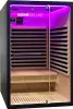 Home Deluxe Cabina a infrarossi NERO M - Nero, Hemlock (190 Anteprima dell’immagine prodotto 1